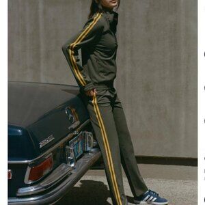 Spilts 59 FOX TECHFLEX JACKET Green & Yellow Stripe